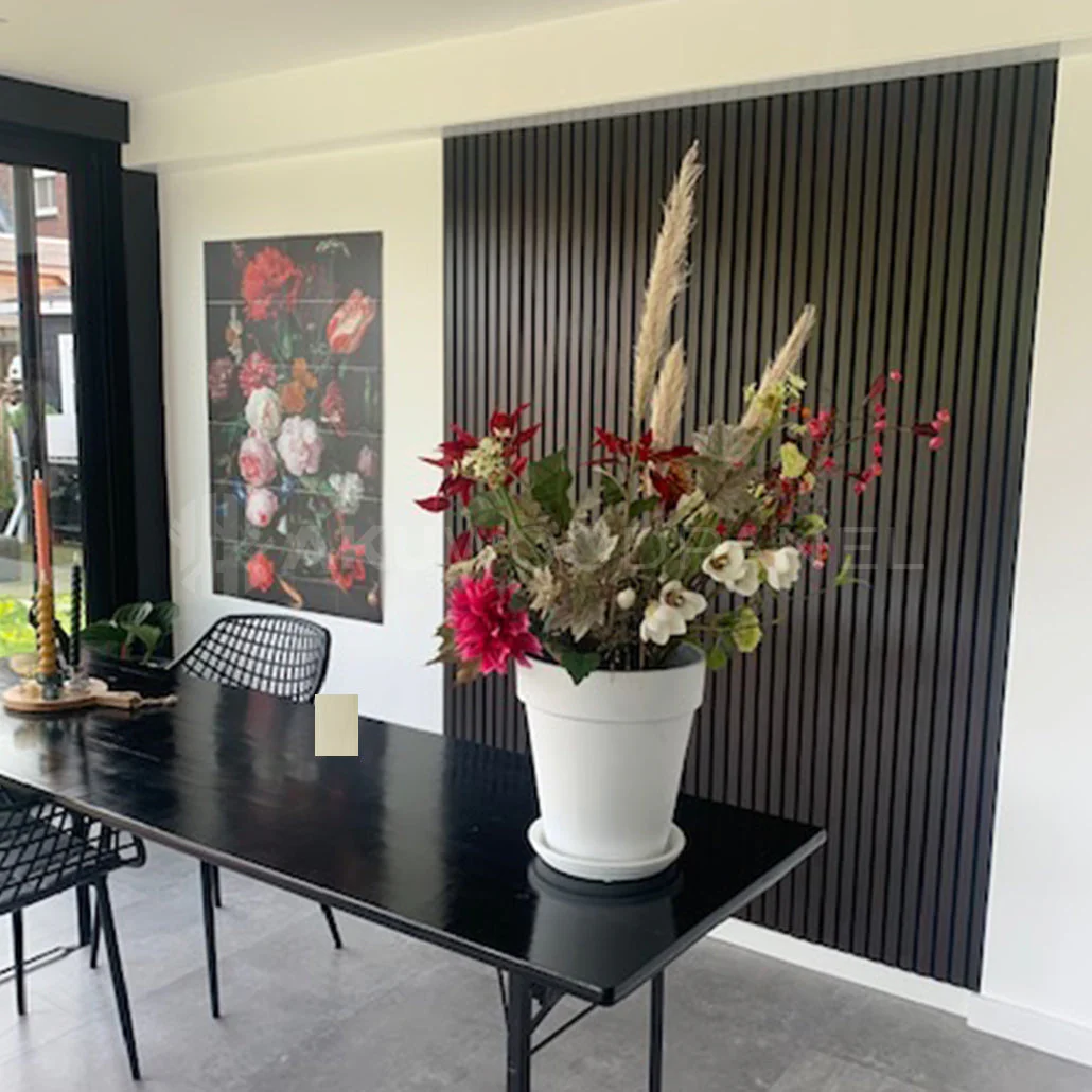 Akustikpaneel Schwarze Eiche | 240 cm x 60 cm | Einseitig Echtholzfurnier - Image 8