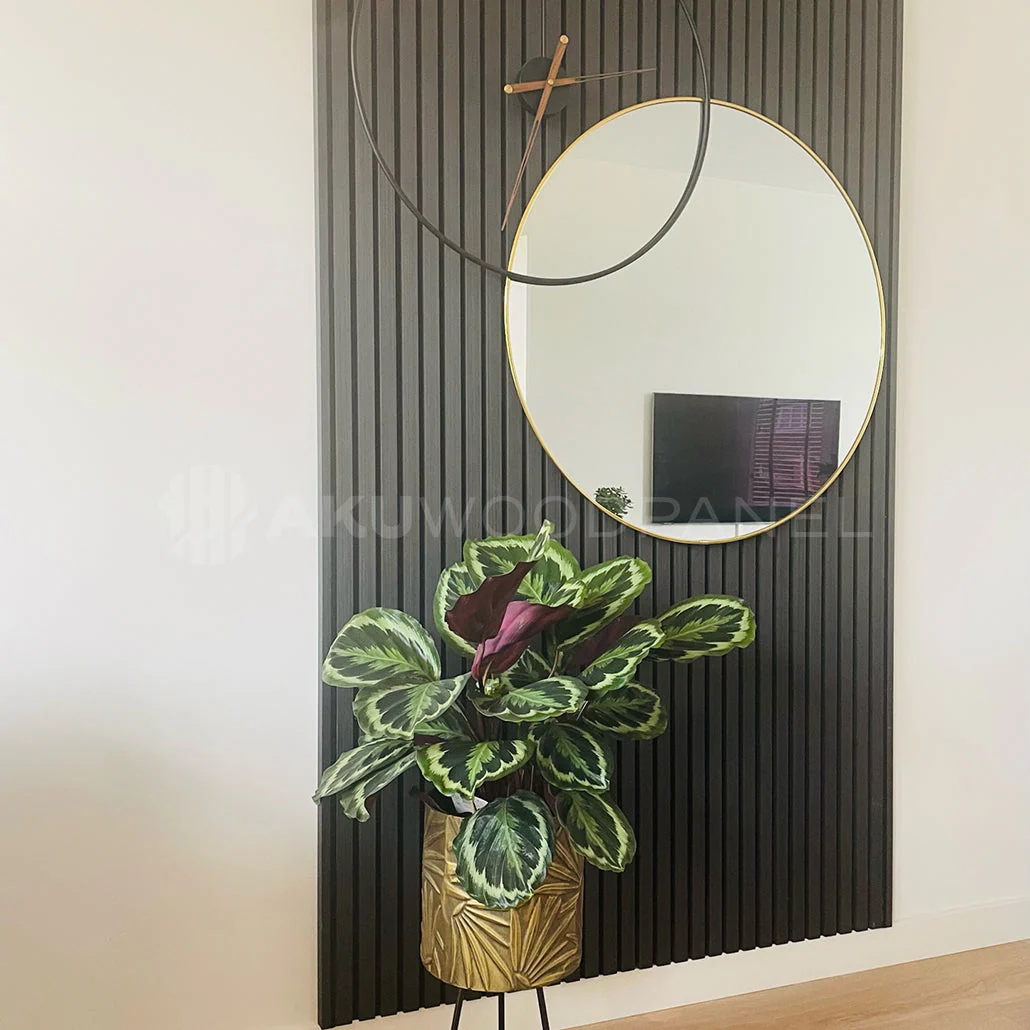 Akustikpaneel Schwarze Eiche | XL 300 cm x 60 cm | Einseitig Echtholzfurnier - Image 7
