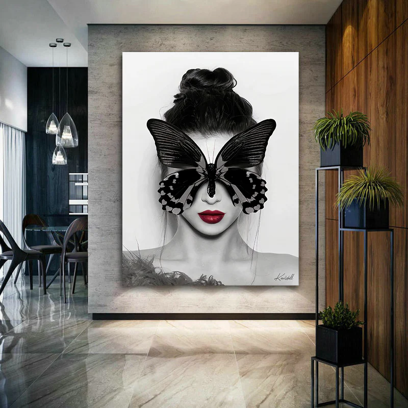 Leinwand | Plexiglas Malerei Butterfly Dreams