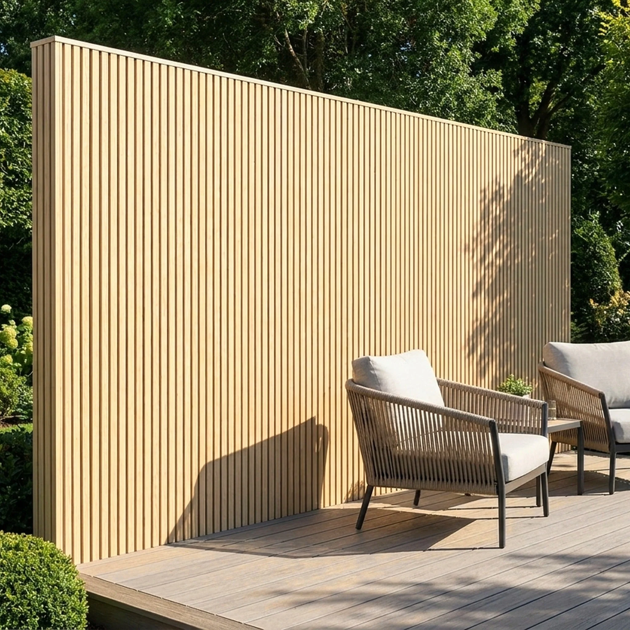 Fassadenverkleidung Birke 290CM | Garten | 3D Holzmaserung - Image 7