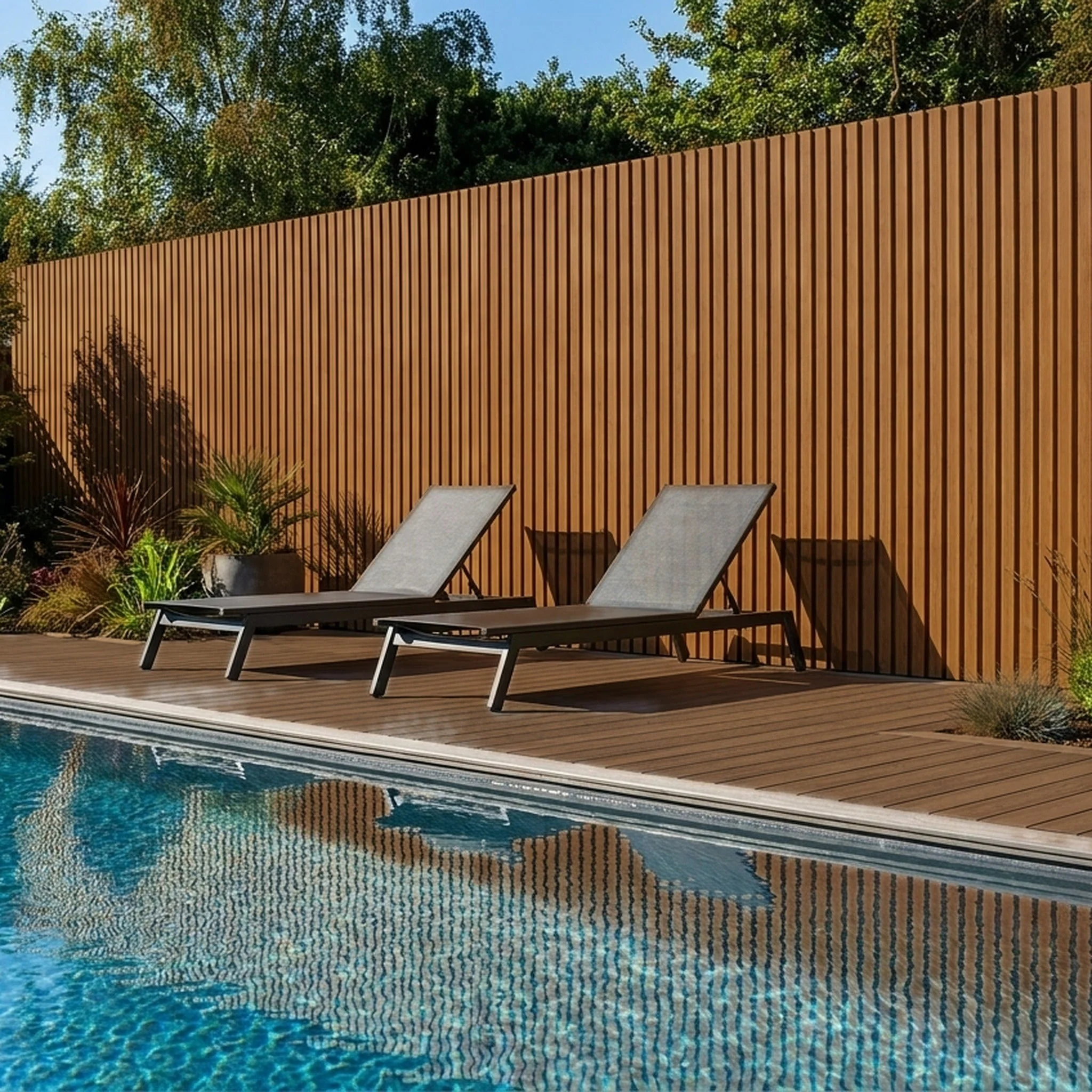Fassadenverkleidung Eiche 290CM | Garten | 3D Holzmaserung - Image 8