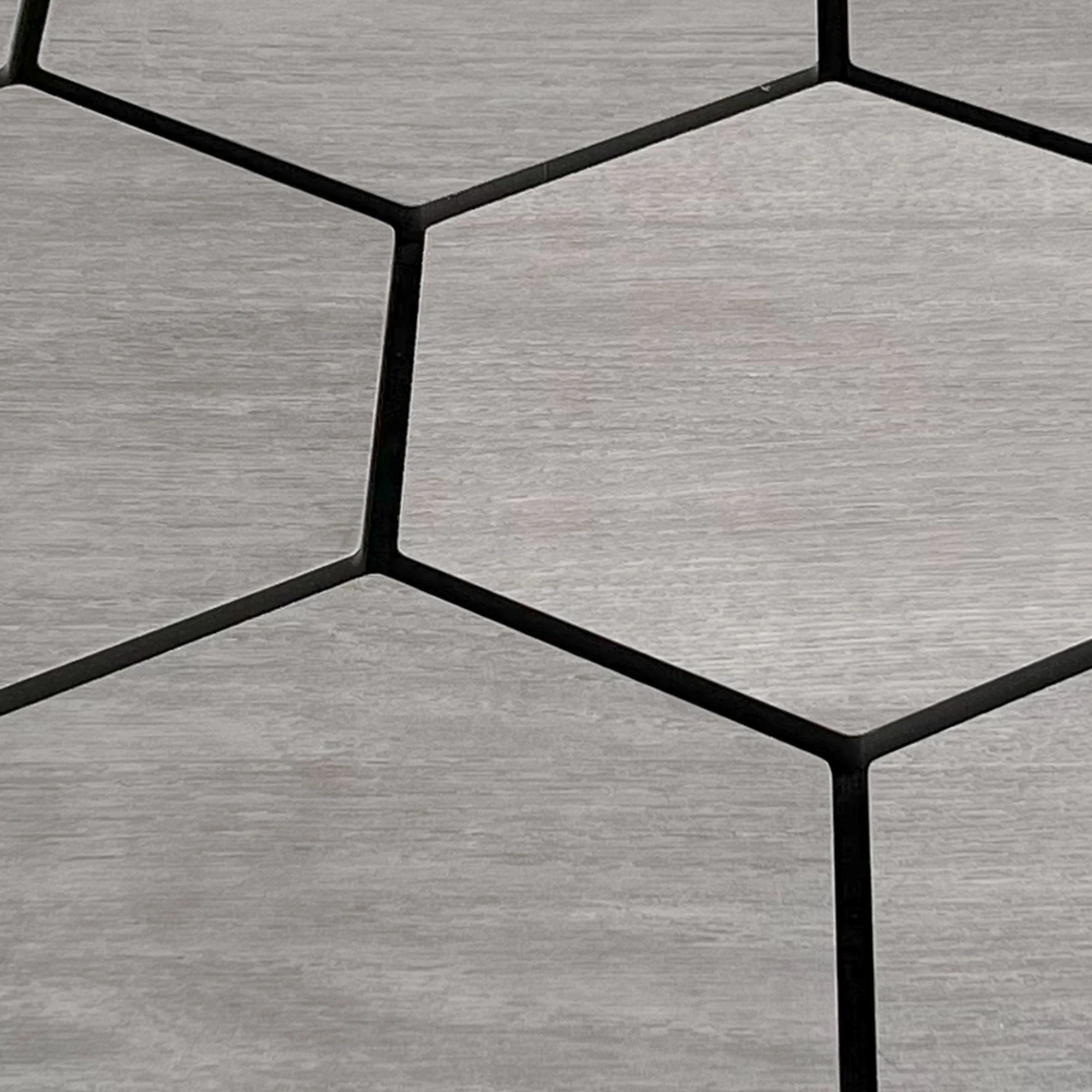 Hexagonpaneel Graue Walnuss 81CM | Akustik | Wanddekoration | Sechseck-Form - Image 6