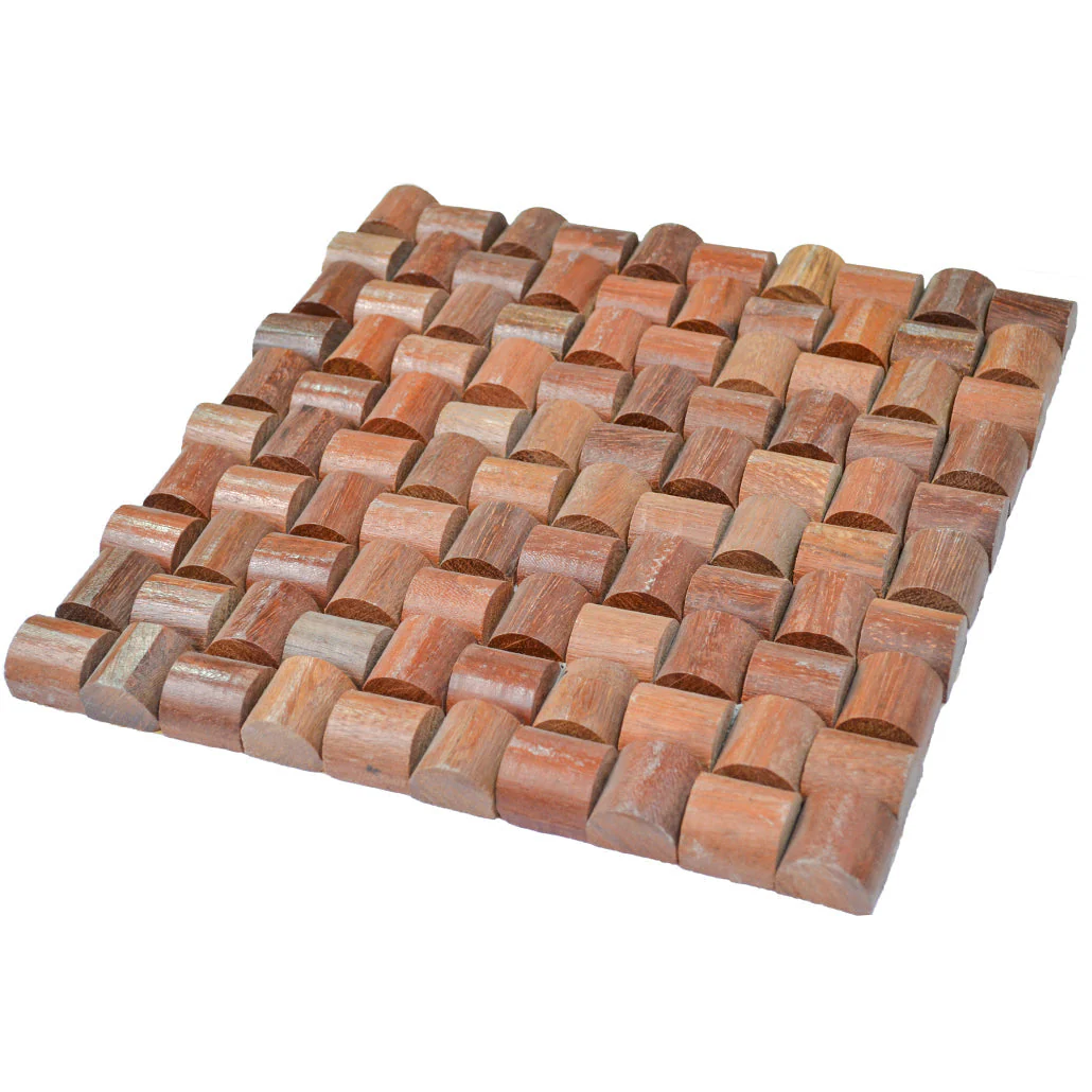 Holz Wandverkleidung Arisauro Mosaik-Look 3D | 30×30 cm - Image 4