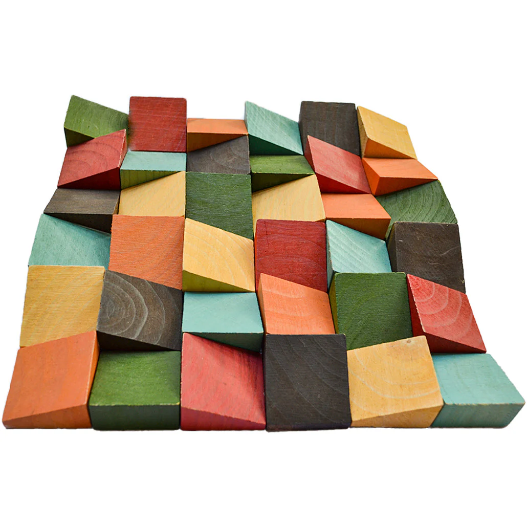 Holz Wandverkleidung Dark Pine Mosaik-Look 3D | 30×30 cm - Image 8