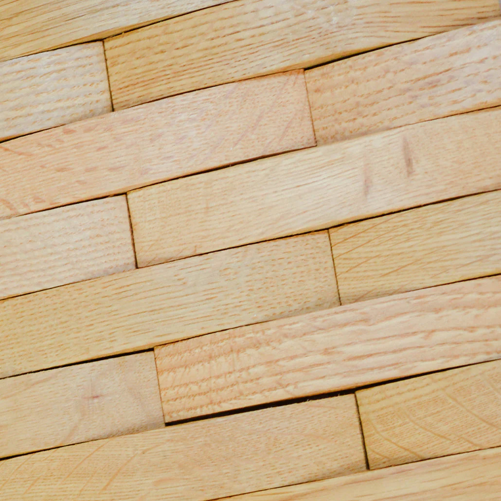 Holz Wandverkleidung Eiche Hell Mosaik-Look 3D | 30×30 cm - Image 6