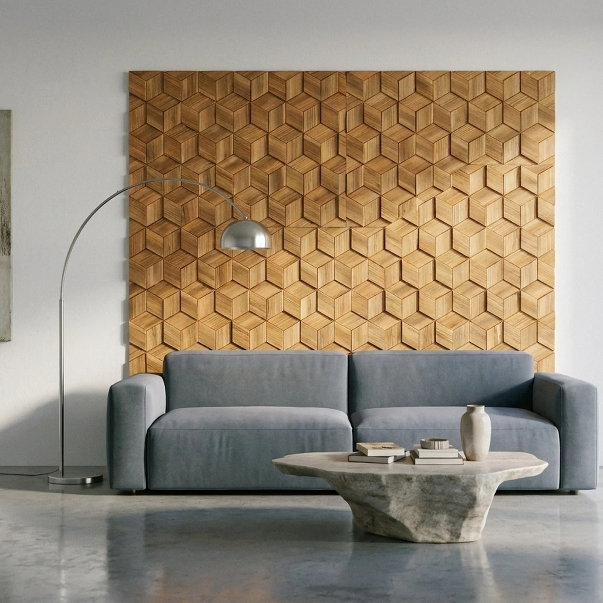 Holz Wandverkleidung Fresh Pine Mosaik-Look 3D | 30×35 cm - Image 5