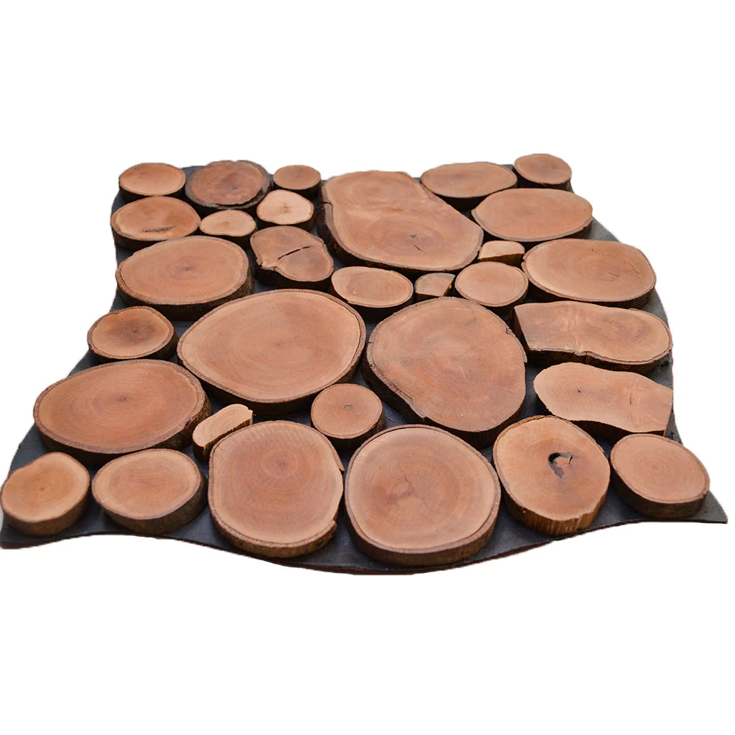 Holz Wandverkleidung Lychee Mosaik-Look 3D | 30×30 cm - Image 6