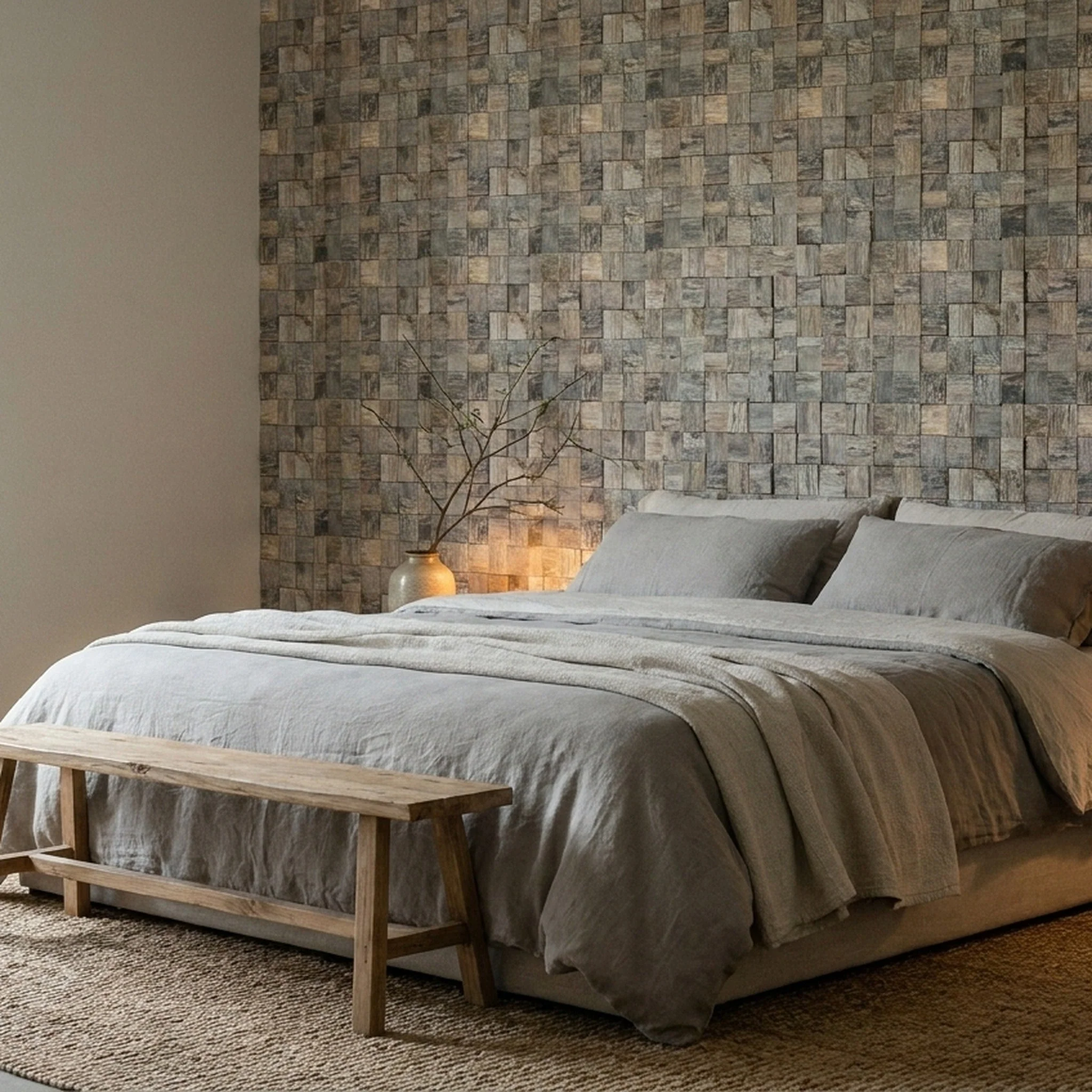 Holz Wandverkleidung Marine Shipwood Mosaik-Look 3D | 30×30 cm - Image 5