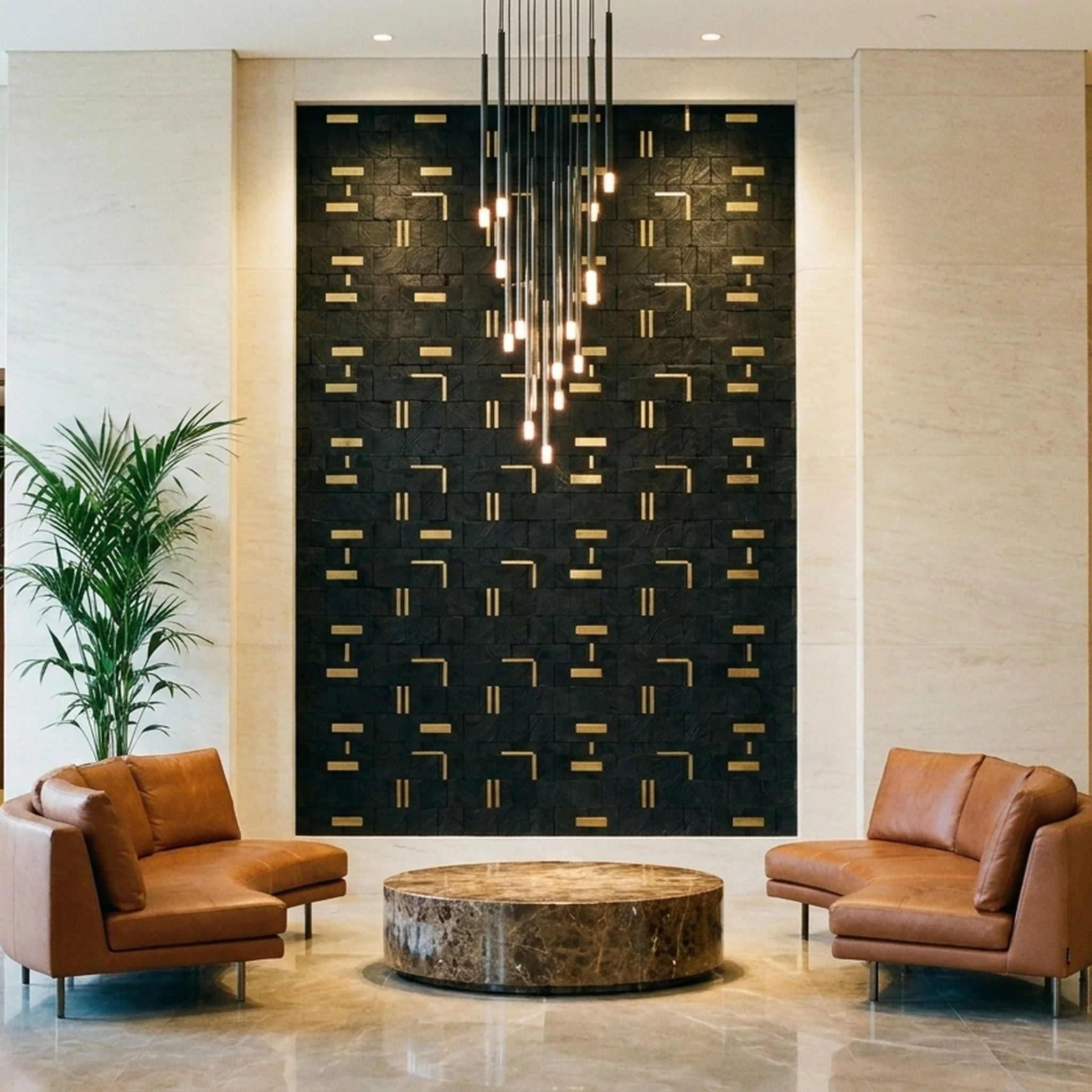 Holz Wandverkleidung Pine XL Mosaik-Look 3D | 30×60 cm - Image 3
