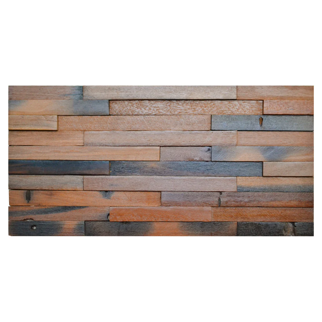 Holz Wandverkleidung Shipwood XL Mosaik-Look 3D | 30×60 cm - Image 2