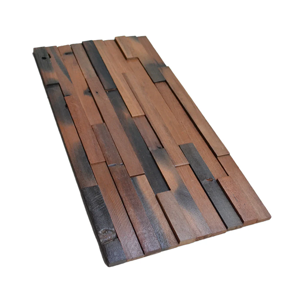 Holz Wandverkleidung Shipwood XL Mosaik-Look 3D | 30×60 cm - Image 4