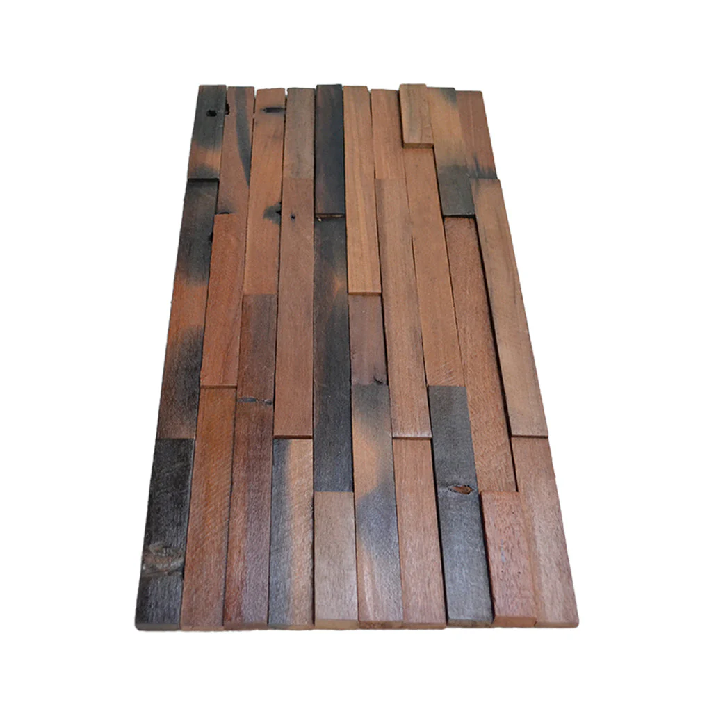 Holz Wandverkleidung Shipwood XL Mosaik-Look 3D | 30×60 cm - Image 8