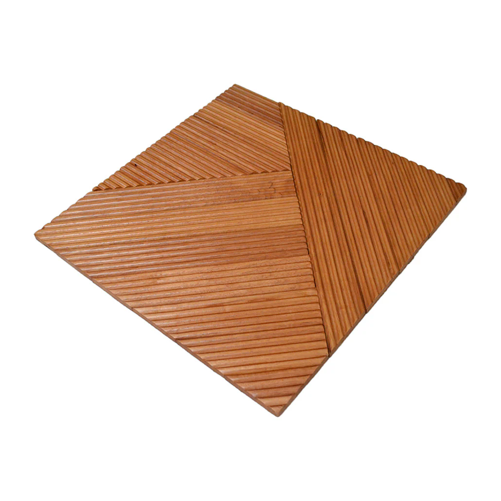Holz Wandverkleidung Xilan XL Mosaik-Look 3D | 40×40 cm - Image 4
