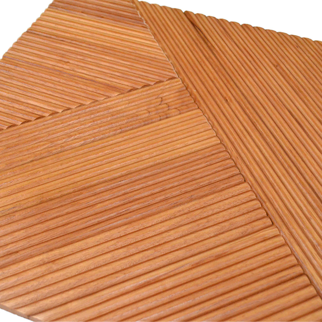 Holz Wandverkleidung Xilan XL Mosaik-Look 3D | 40×40 cm - Image 8