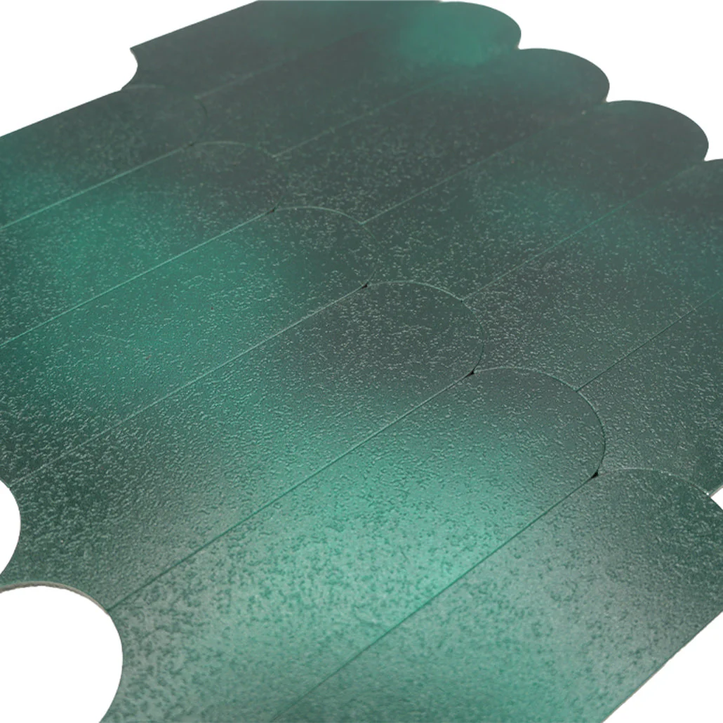 Selbstklebende Mosaikfliesen Metall | Bogen Dunkelgrün | 28,8×29,8 cm | Küche, Bad & WC - Image 8