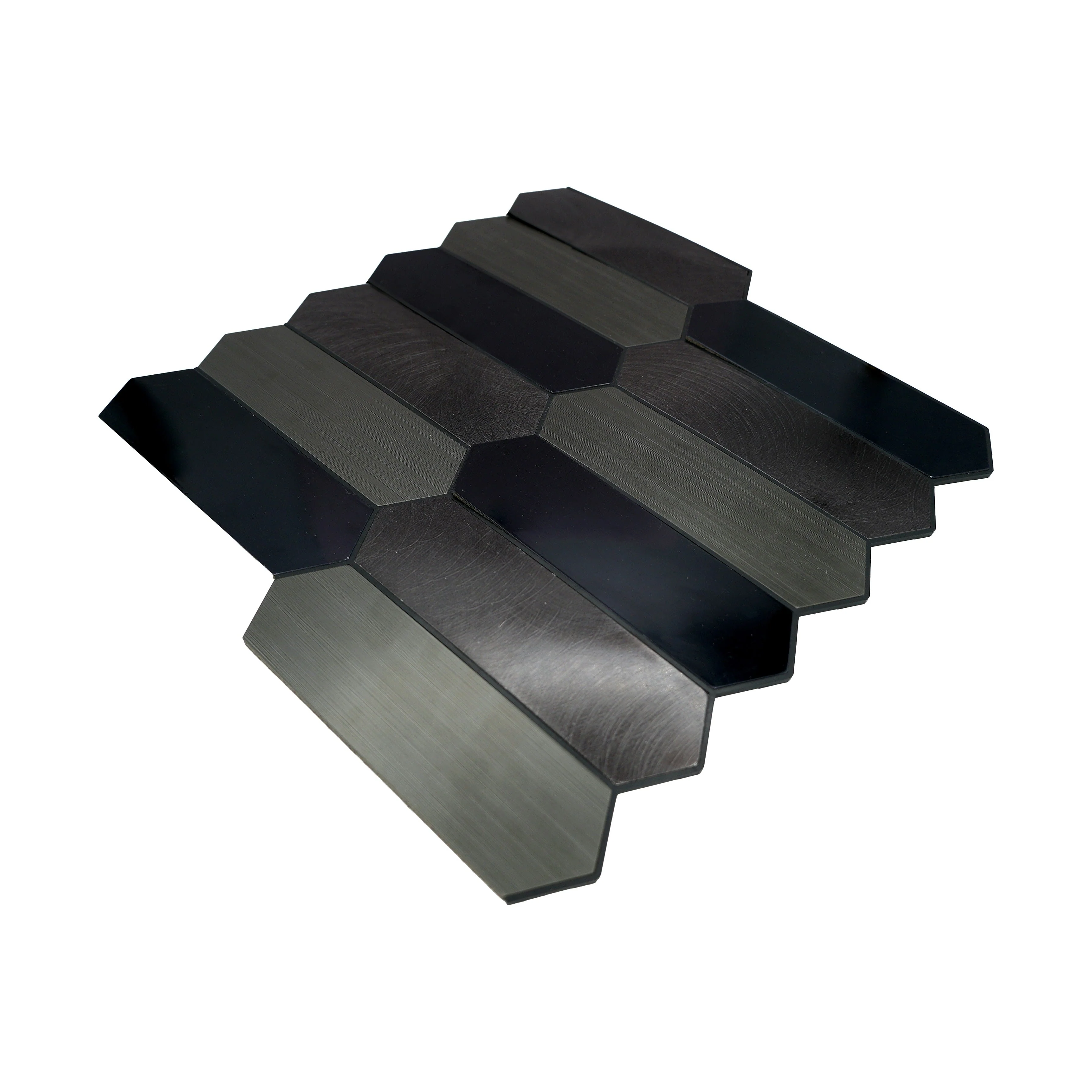 Selbstklebende Mosaikfliesen Metall | Picket Blau | 28,2×27,3 cm | Küche, Bad & WC - Image 6
